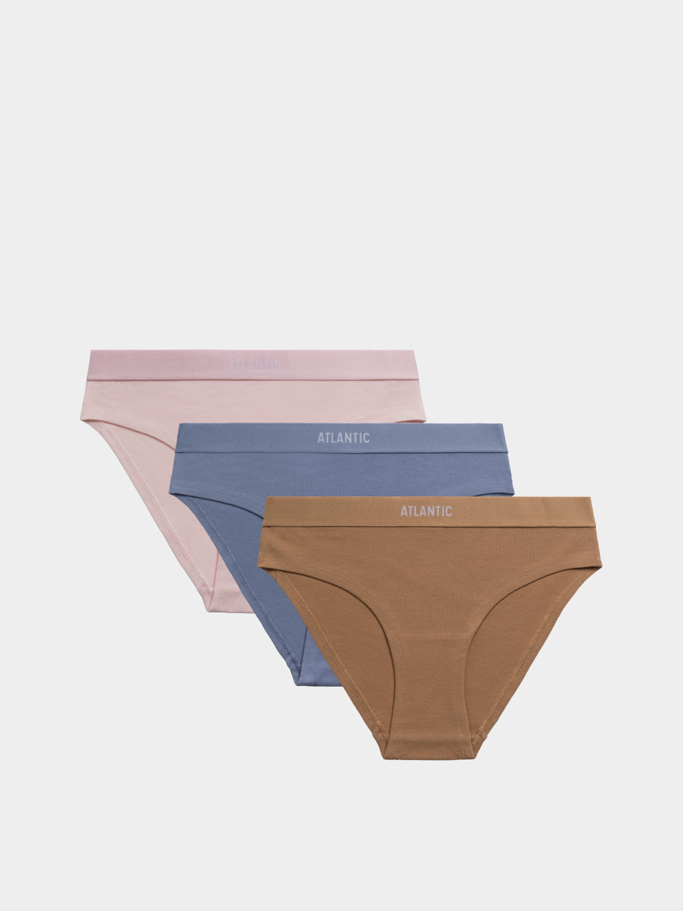 Набор трусов Atlantic модель 3LP-215E ROZJ/NIE/BEZ Фото
