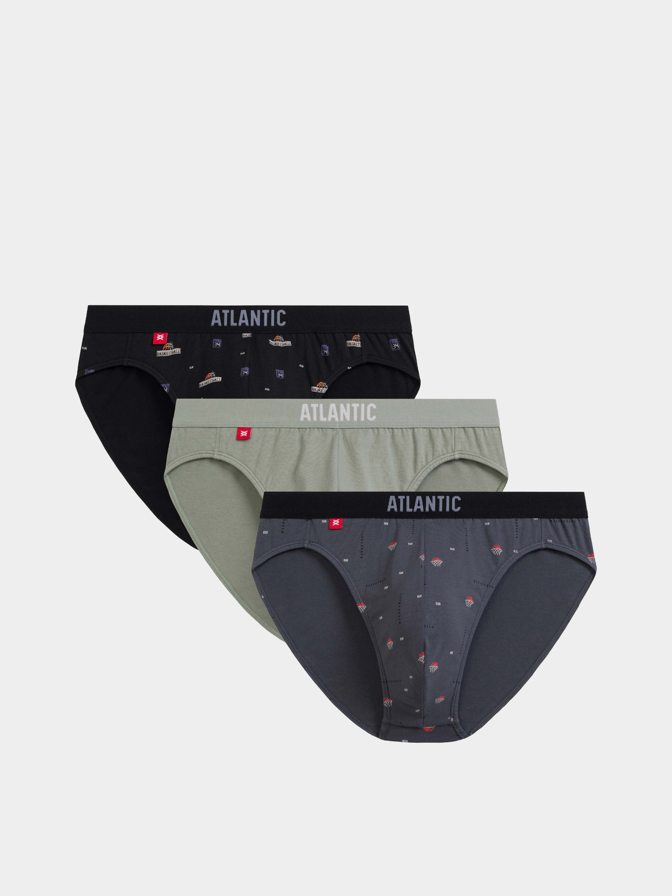 Набір трусів Atlantic модель 3MP-194 CZA/ZIEJ/GRF Фото