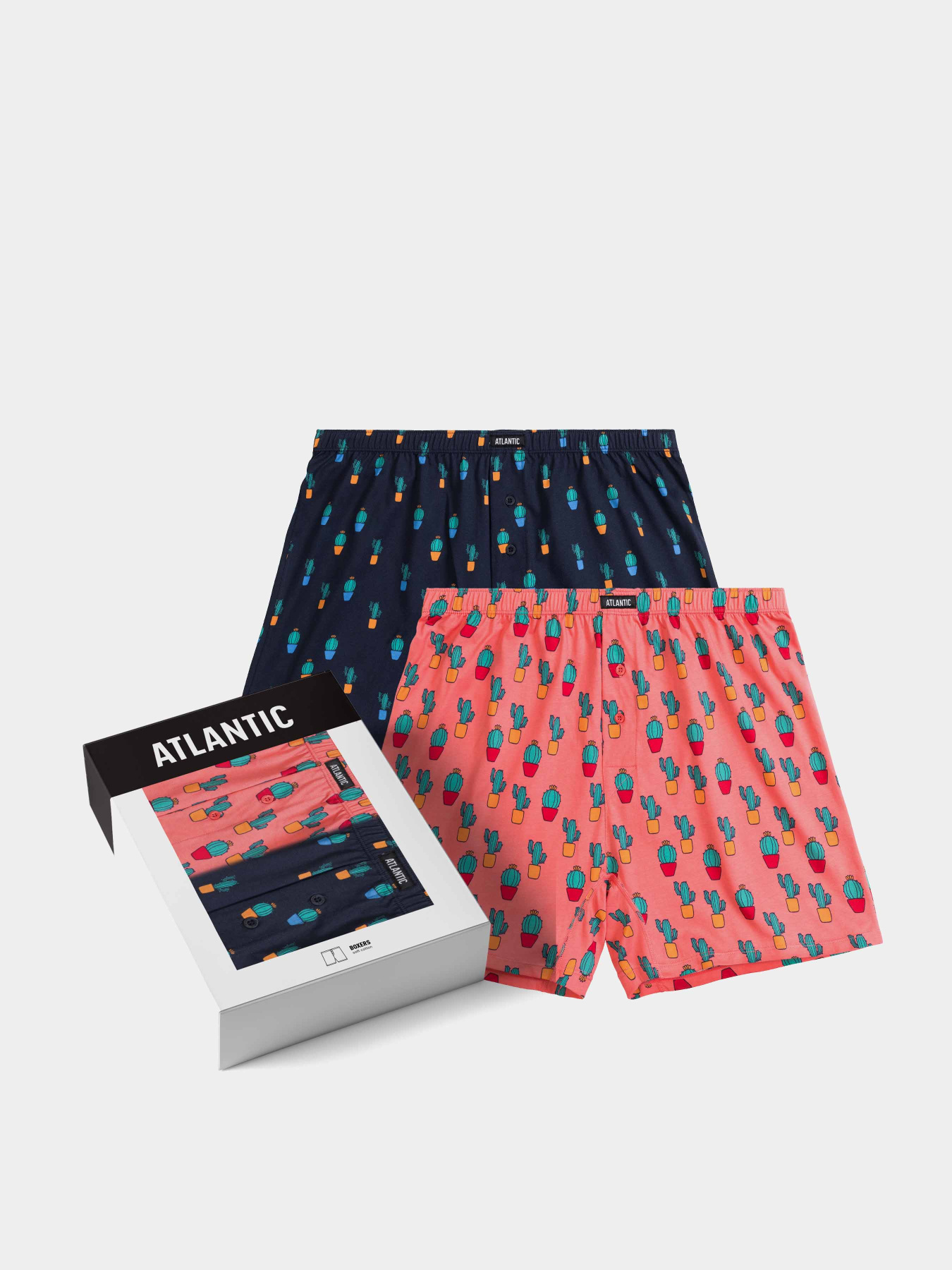 Трусы Atlantic модель 2MBH-005 GRA/KOR Фото