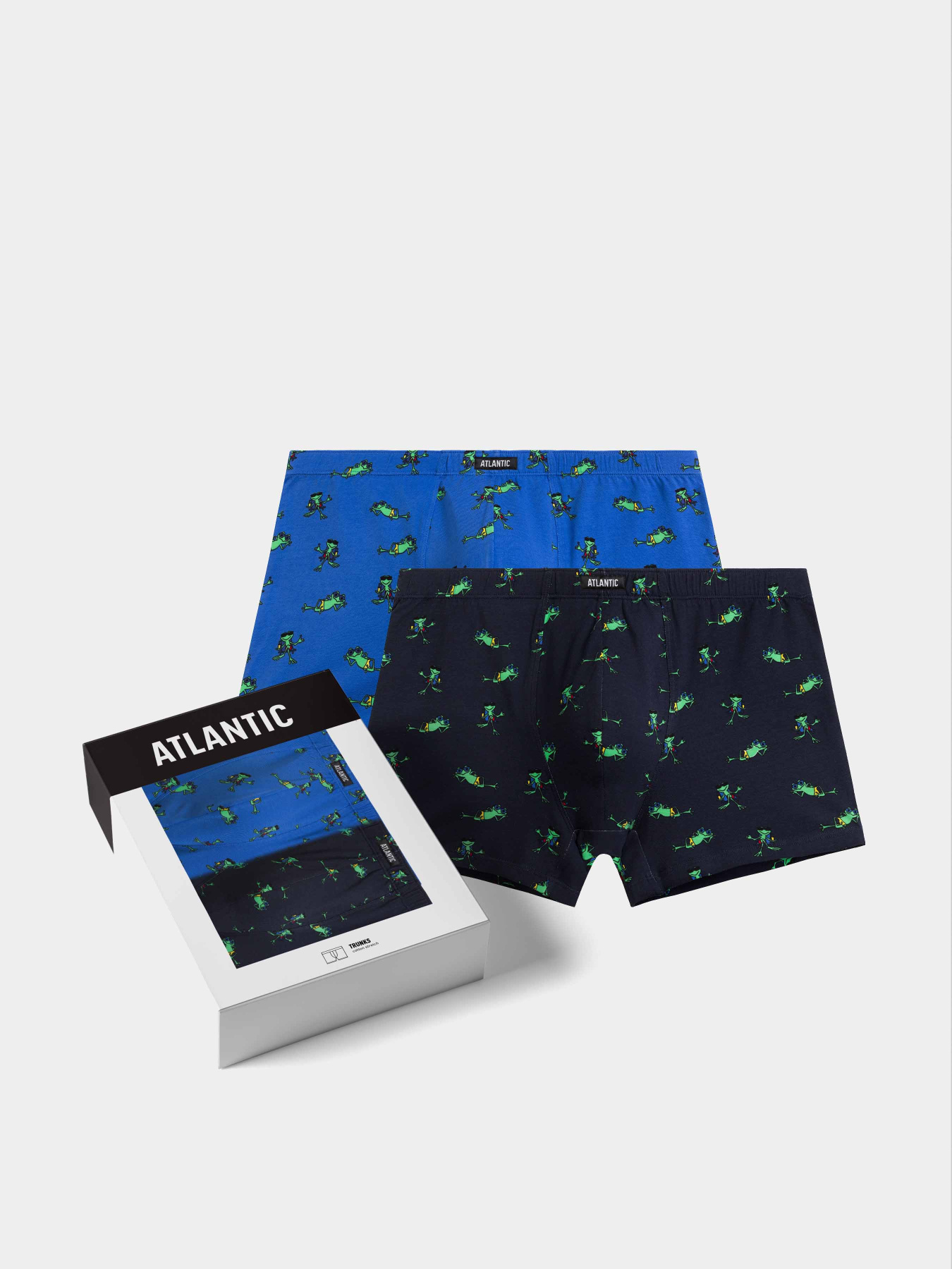 Трусы Atlantic модель 2MHH-006 GRA/NIEC Трусы Atlantic модель 2MHH-006 GRA/NIEC Фото