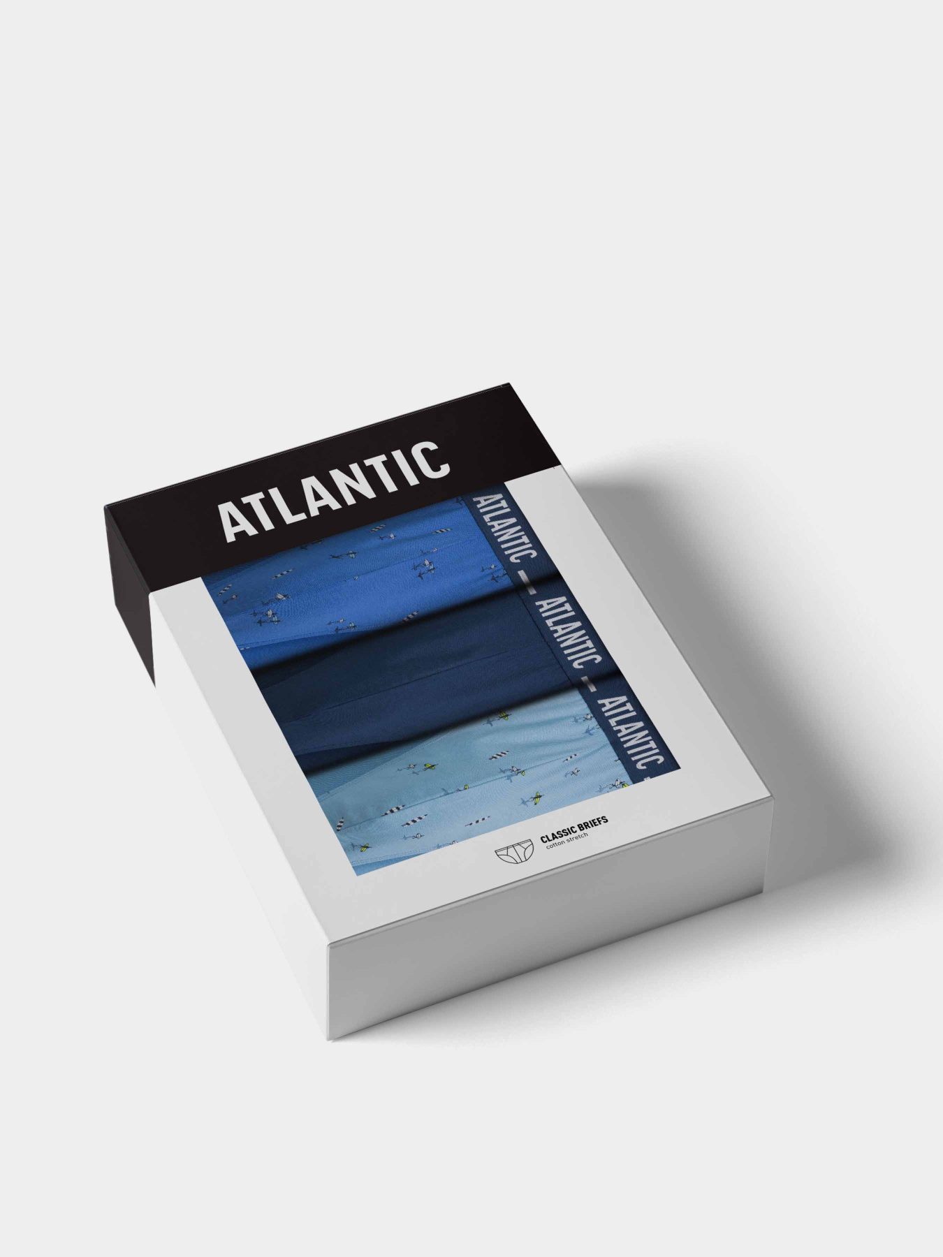 Набір трусів Atlantic модель 3MP-196 NIEJ/NIE/NIEC Фото