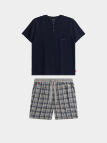 Пижама Atlantic модель NMP-380 GRA_SZA Фото