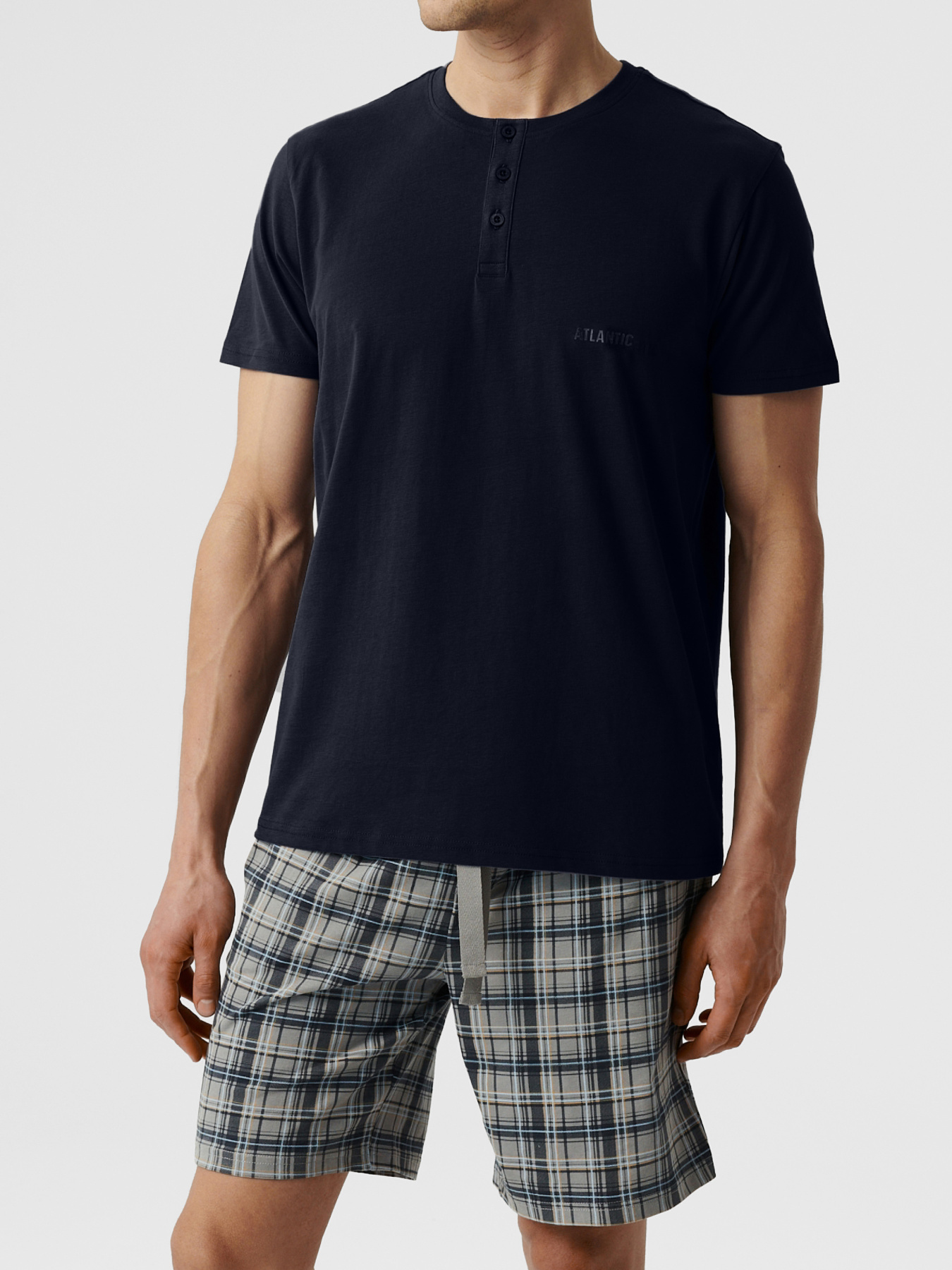 Пижама Atlantic модель NMP-380 GRA_SZA Пижама Atlantic модель NMP-380 GRA_SZA Фото