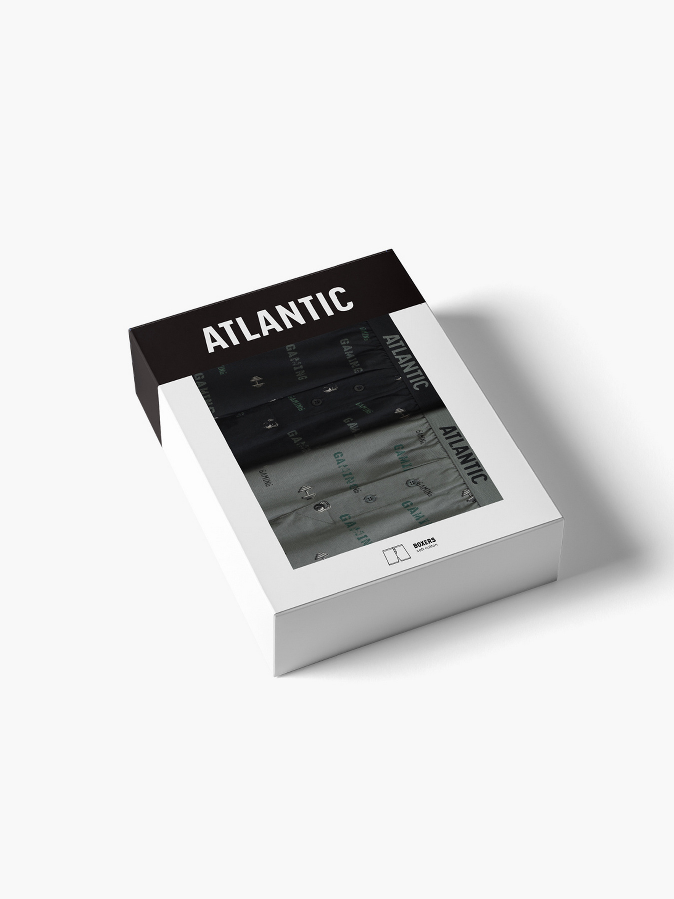 Трусы Atlantic модель 2MBX-084 CZA/KHAJ Трусы Atlantic модель 2MBX-084 CZA/KHAJ Фото