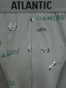 Набор трусов Atlantic модель 3MP-206 CZA/CZA/KHAJ Фото