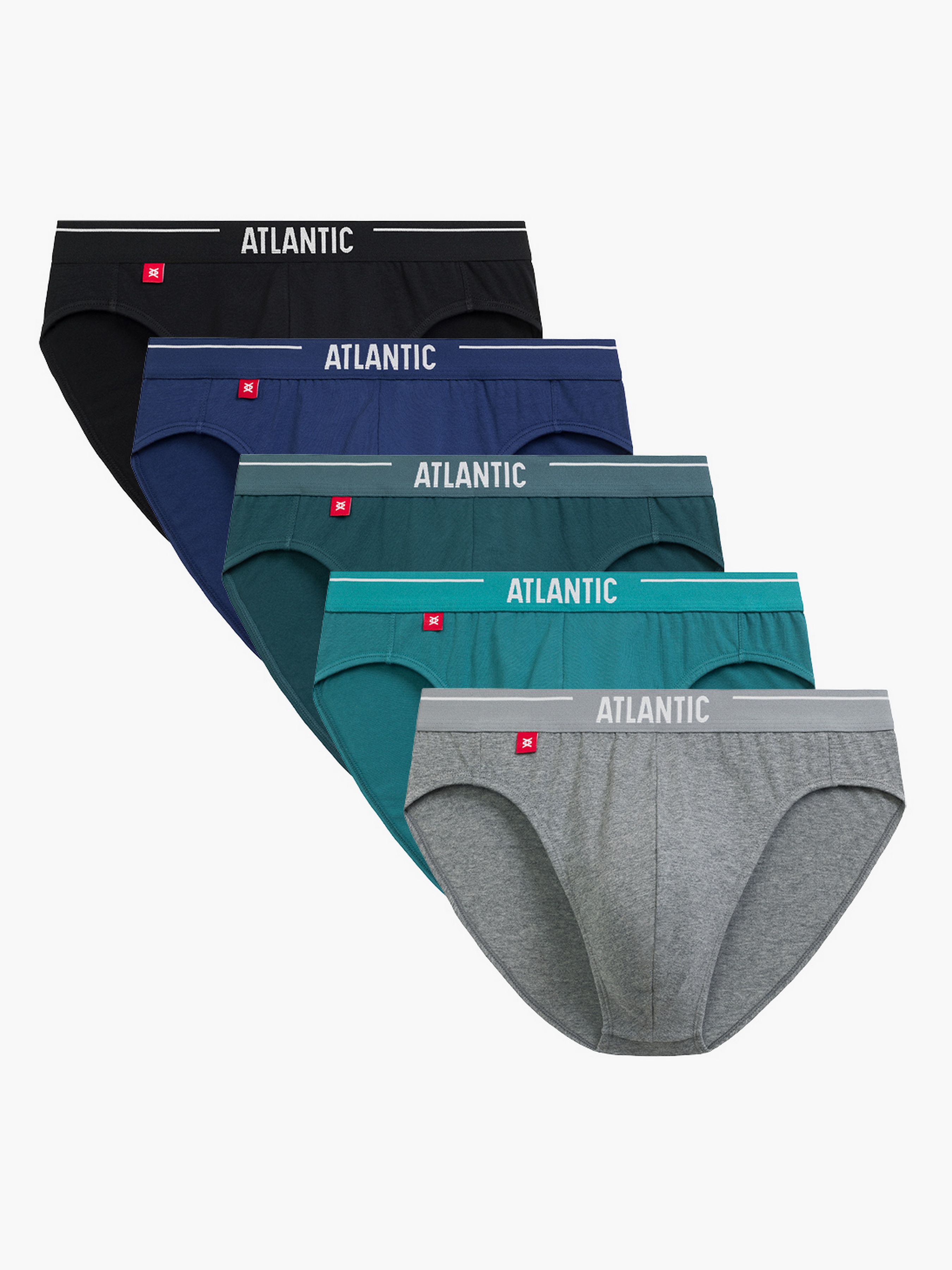 Бавовняні Чоловічі Труси Atlantic  (1A469) колір чорний