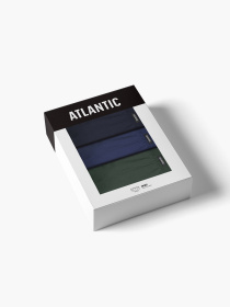 Трусы Atlantic модель 3MP-129 KHA/GRA/NIEC Трусы Atlantic модель 3MP-129 KHA/GRA/NIEC Фото