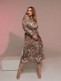 Сукні VOVK модель 08021 квіти Фото