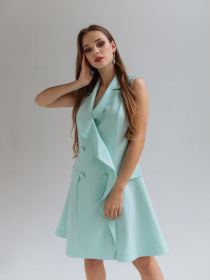 Сукні VOVK модель 08395 м`ятний Фото