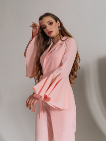 Комбинезоны VOVK модель 08398 пудровий Фото