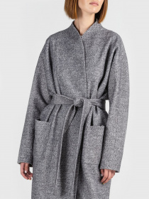 Пальто VOVK модель 06240 графіт Фото