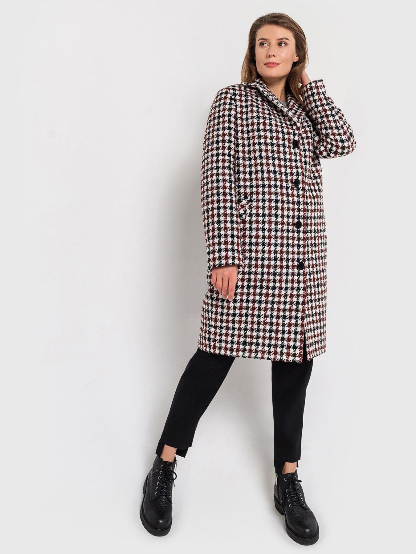 Пальто VOVK модель 06921 лапка Фото