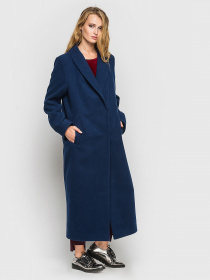 Пальто VOVK модель 02656 синій Фото