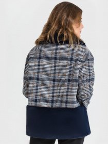 Пальто VOVK модель 04980 клітинка Фото