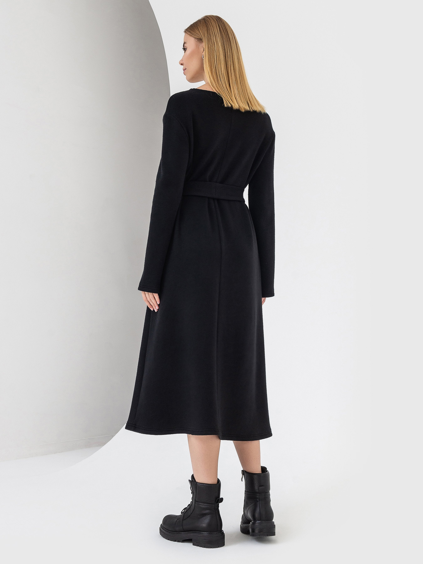 Платья VOVK модель 07134 чорний Фото