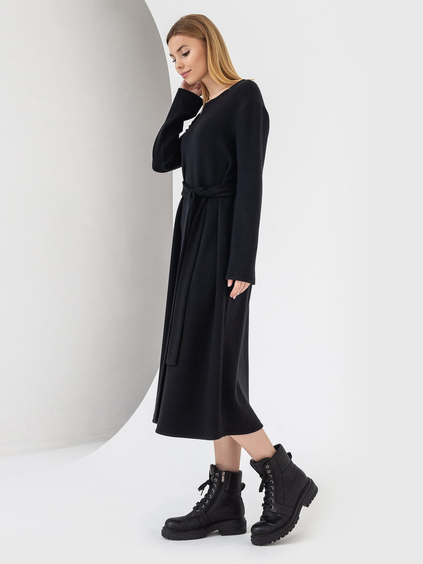 Платья VOVK модель 07134 чорний Фото