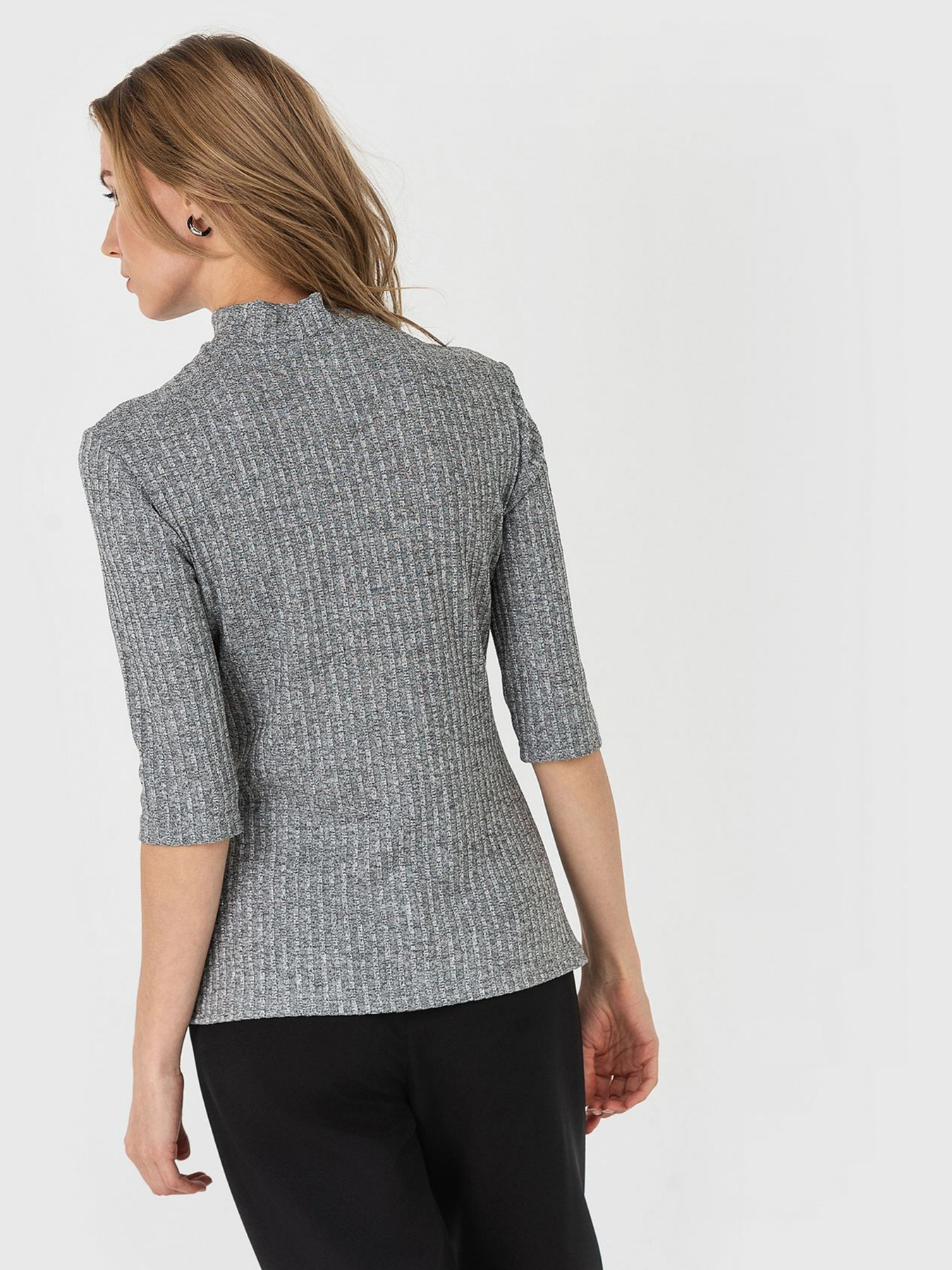 Водолазка VOVK модель 06684 графіт Фото