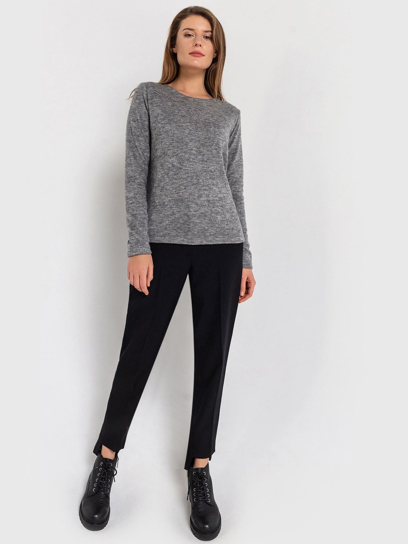 Пуловер VOVK модель 07103 графіт Фото