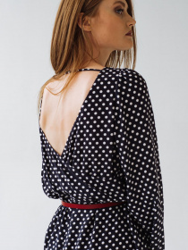 Платья VOVK модель 09536 горох Фото