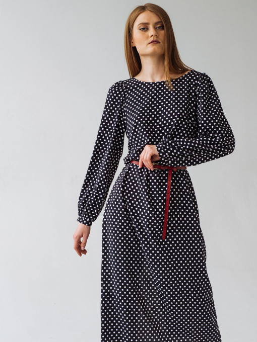 Платья VOVK модель 09536 горох Фото