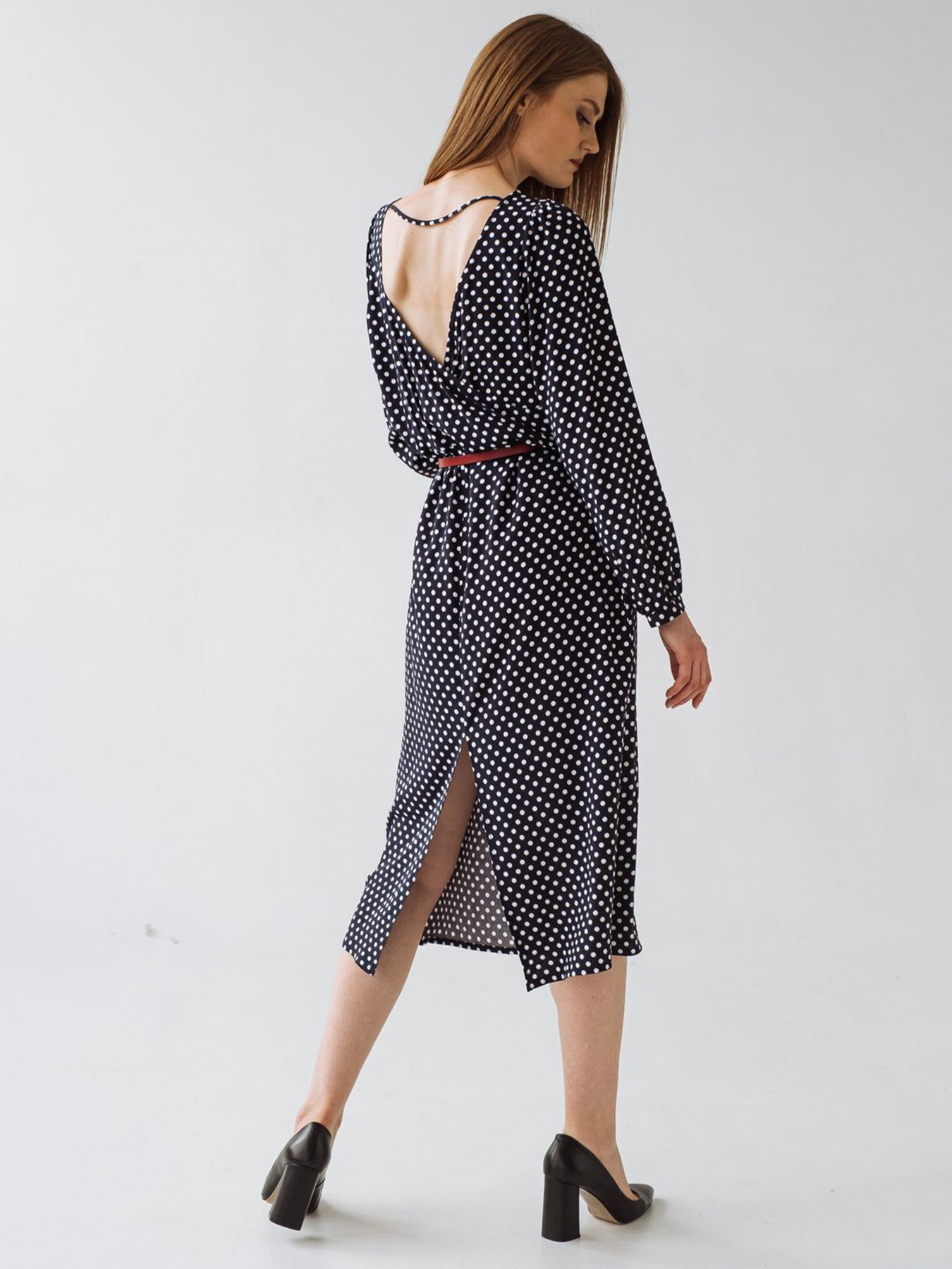 Платья VOVK модель 09536 горох Фото