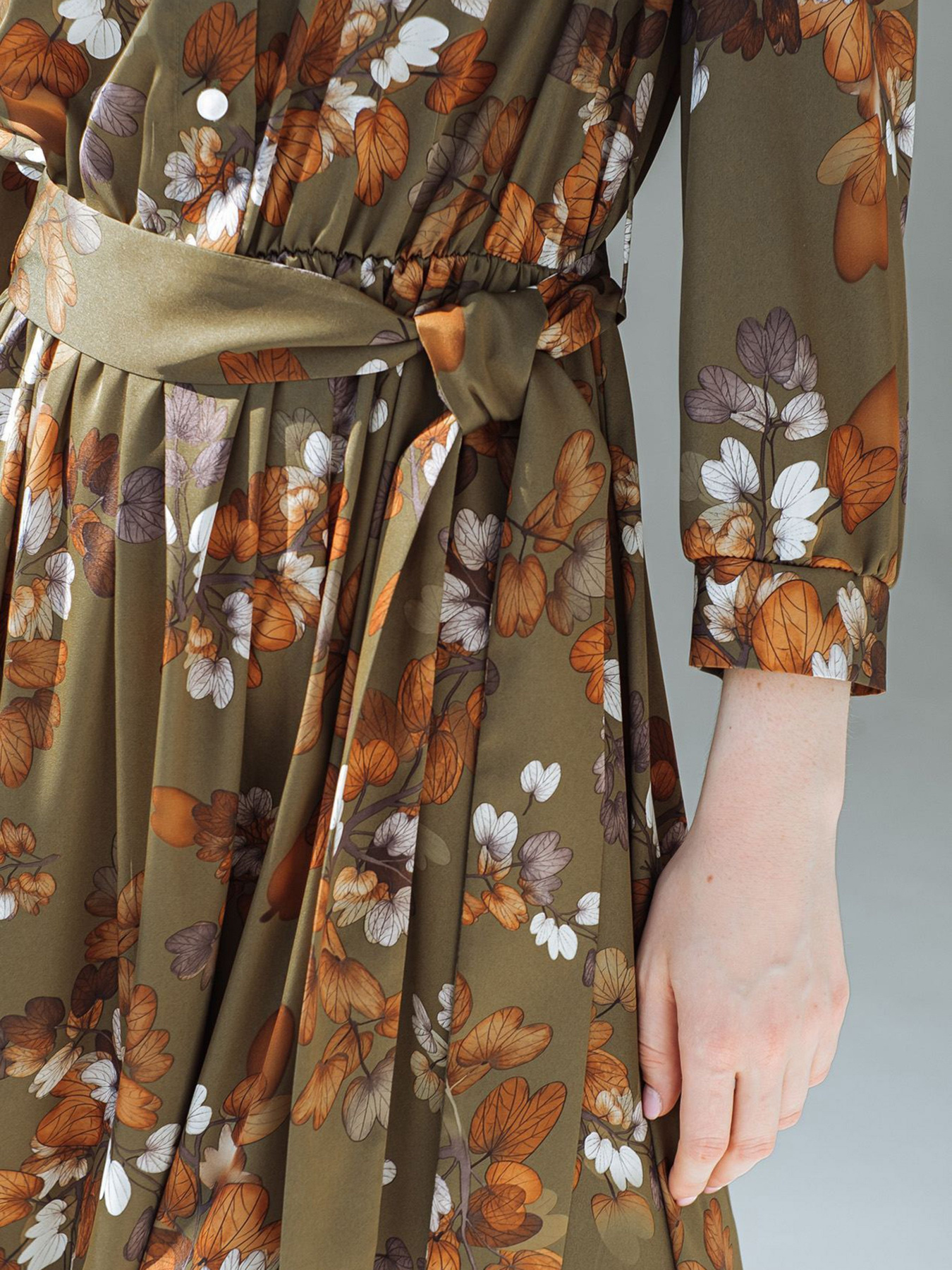 Платья VOVK модель 08339 квіти Фото