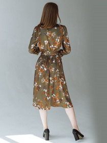 Платья VOVK модель 08339 квіти Фото