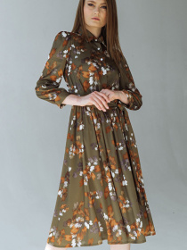 Платья VOVK модель 08339 квіти Фото