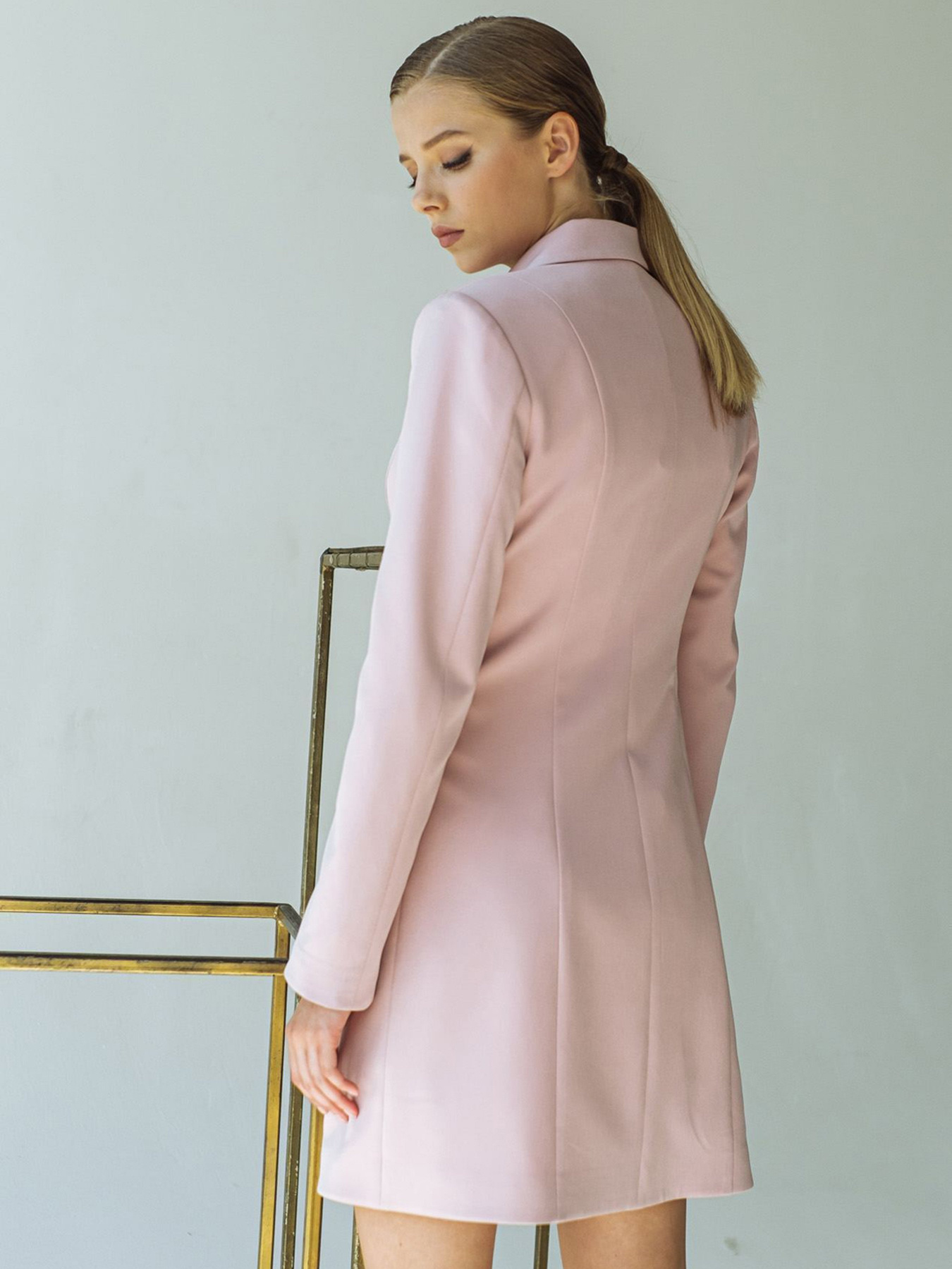 Платья VOVK модель 07496 фрезовий Фото