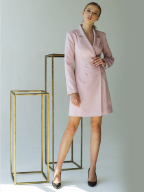 Платья VOVK модель 07496 фрезовий Фото