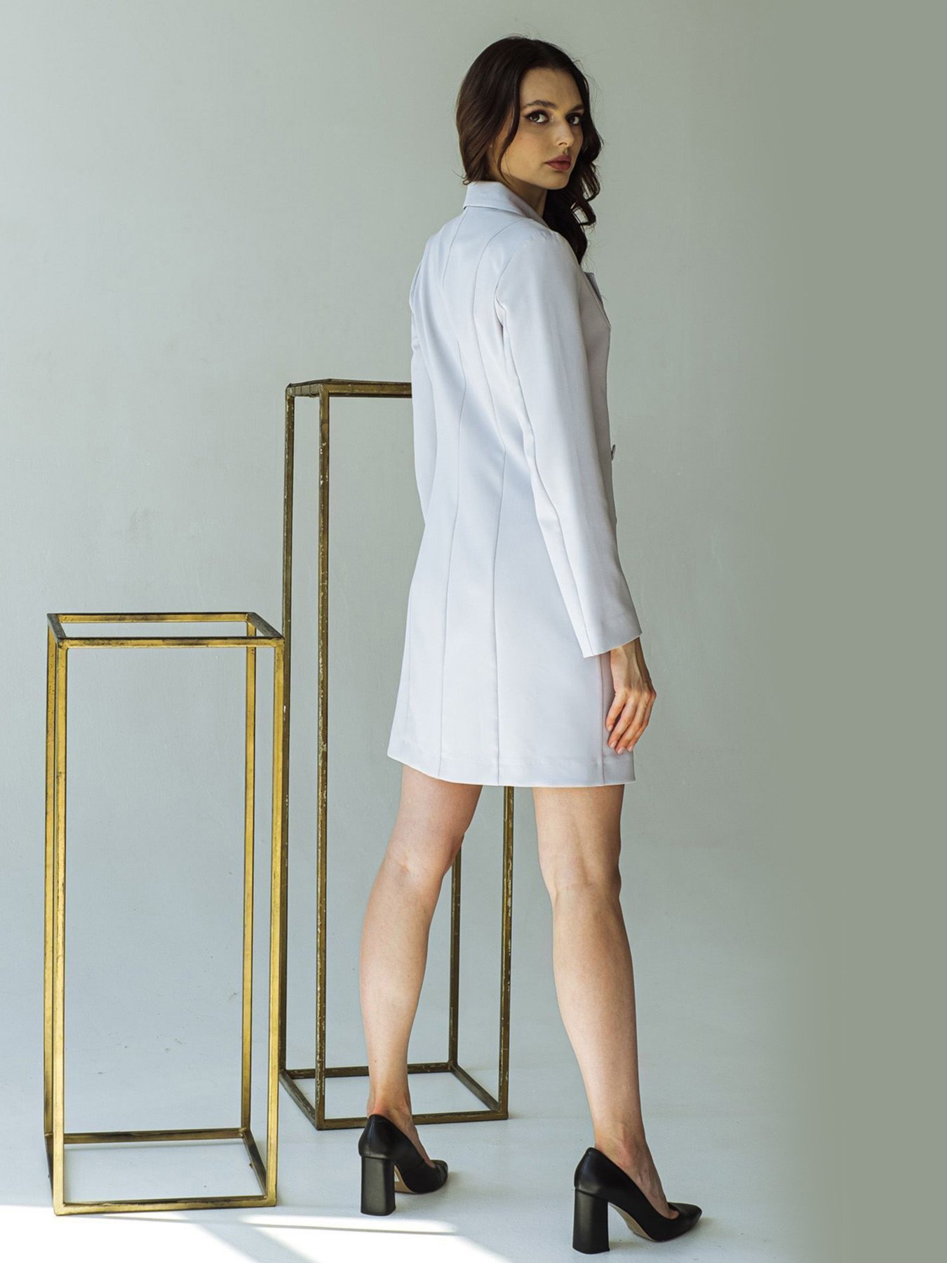 Платья VOVK модель 07497 графіт Фото