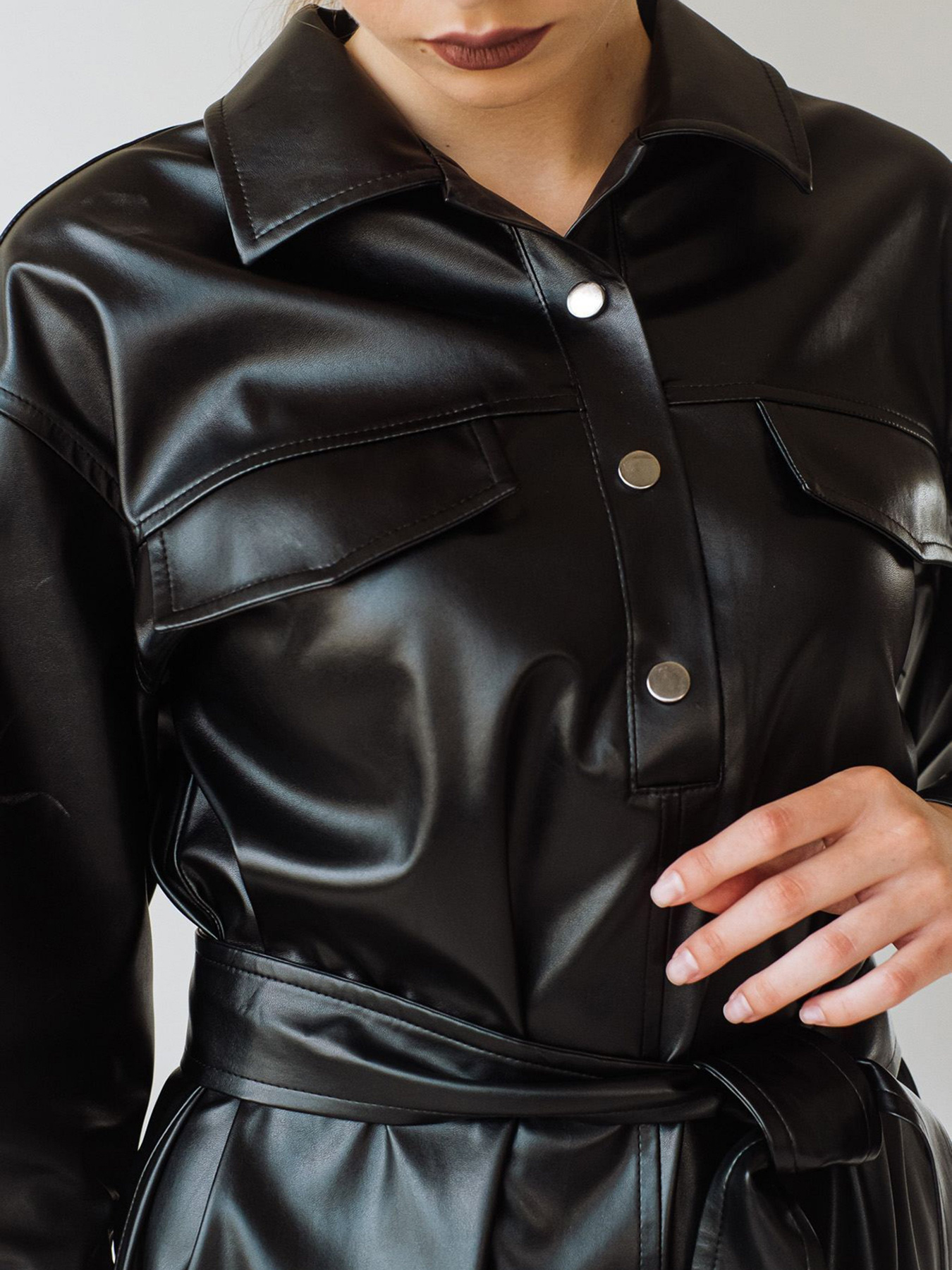 Платья VOVK модель 07740 чорний Фото