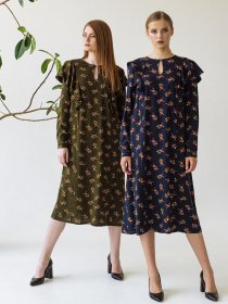 Сукні VOVK модель 08801 квіти Фото