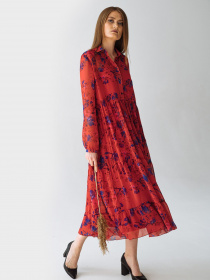 Платья VOVK модель 09636 квіти Фото