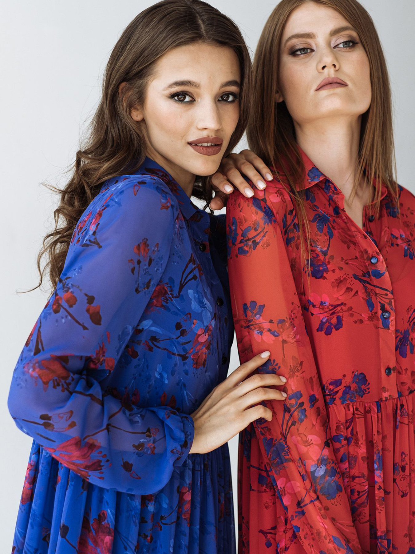 Платья VOVK модель 08586 кввіти Фото