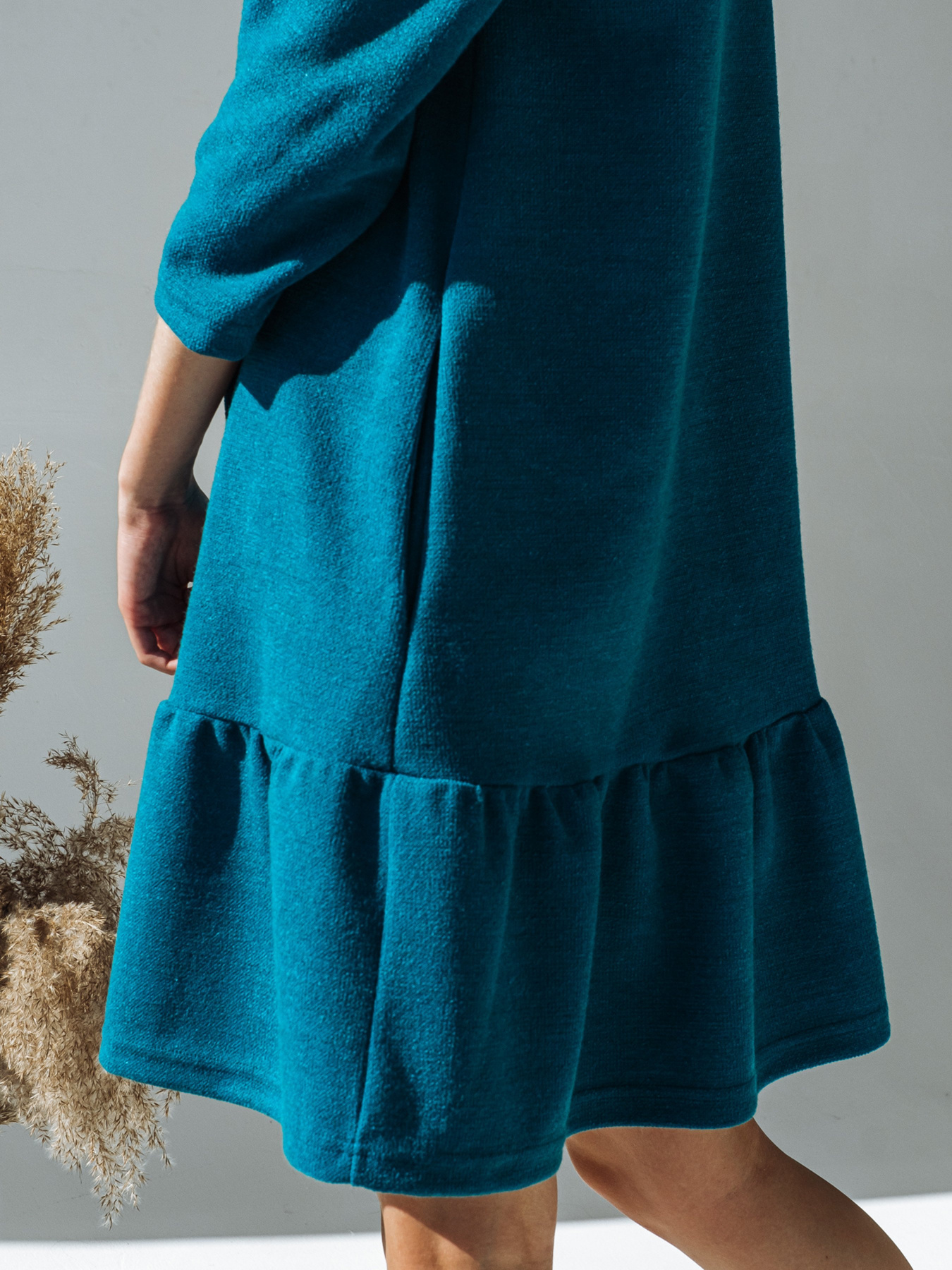 Платья VOVK модель 09649 морська хвиля Фото