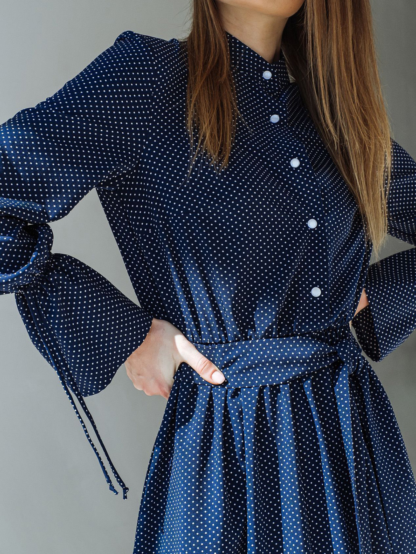 Платья VOVK модель 08160 горох Фото