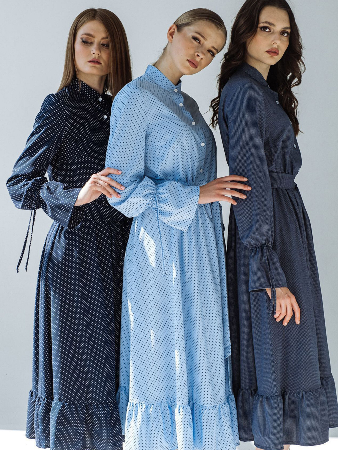 Платья VOVK модель 08160 горох Фото