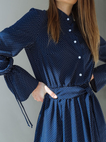 Платья VOVK модель 08160 горох Фото