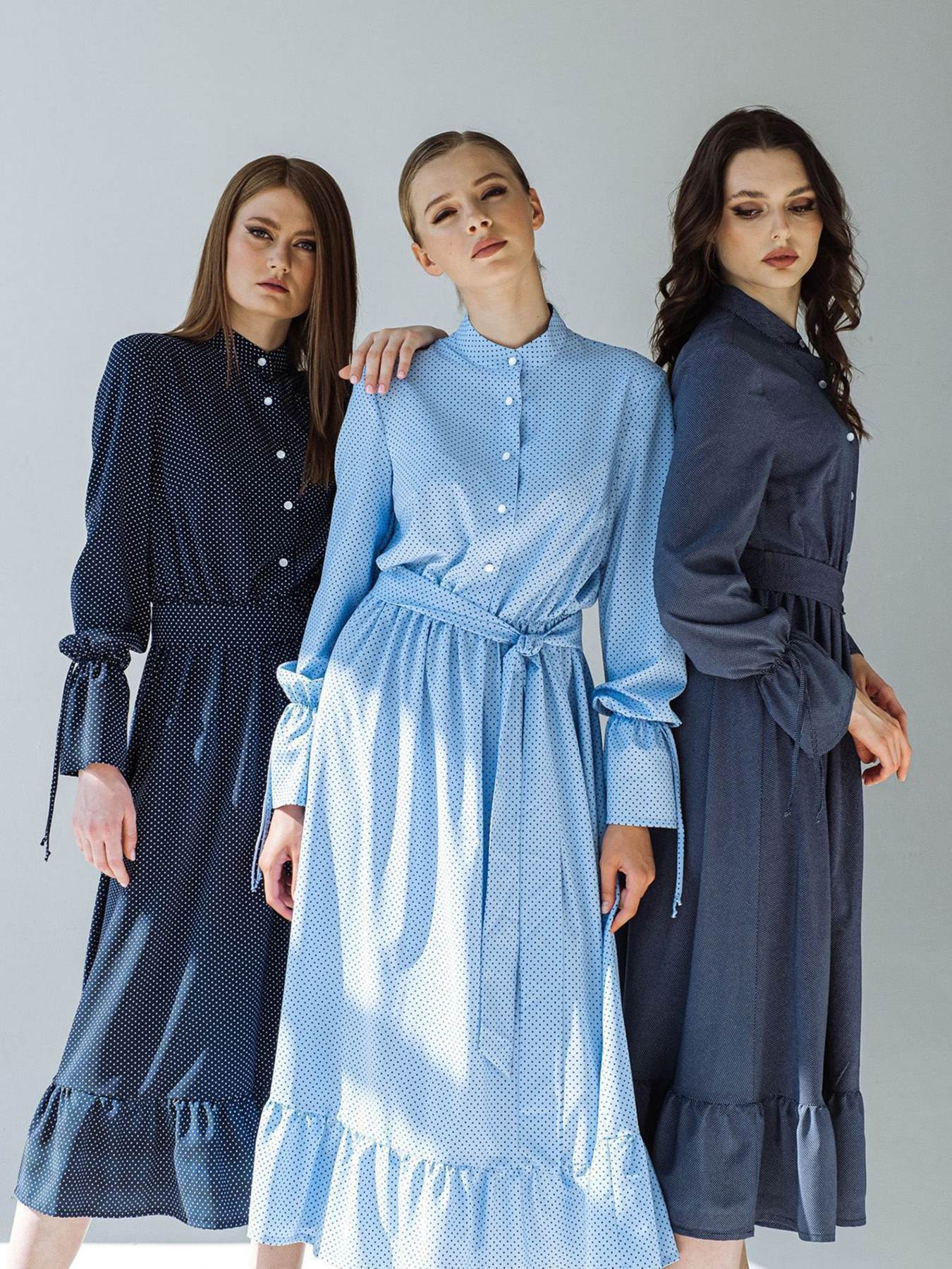 Платья VOVK модель 09353 горох Фото