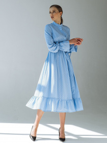 Платья VOVK модель 09353 горох Фото