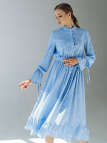 Платья VOVK модель 09353 горох Фото