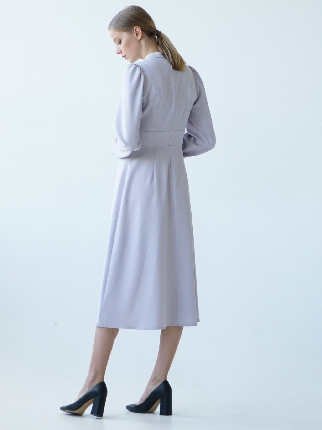 Платья VOVK модель 07605 графіт Фото