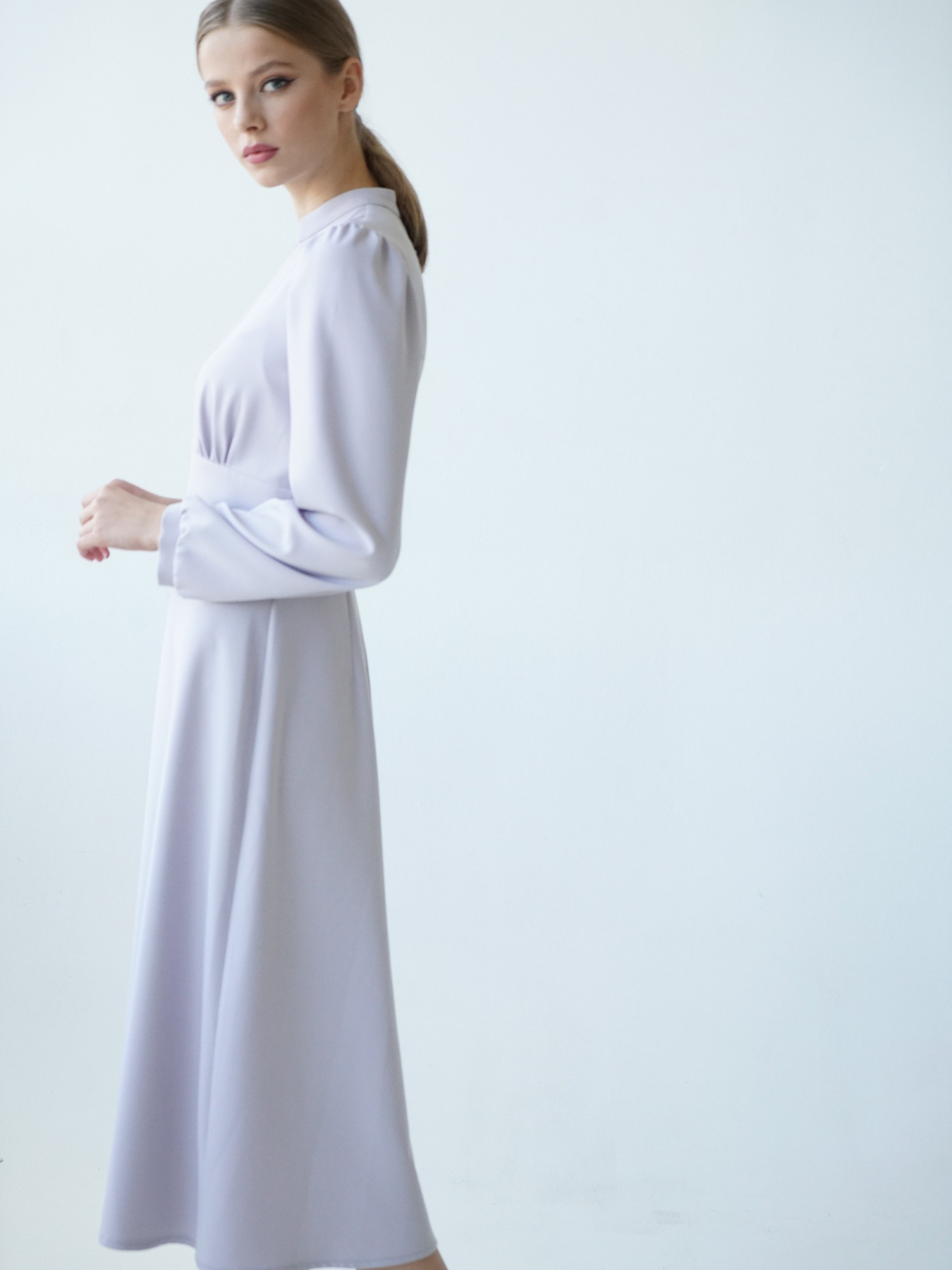 Платья VOVK модель 07605 графіт Фото