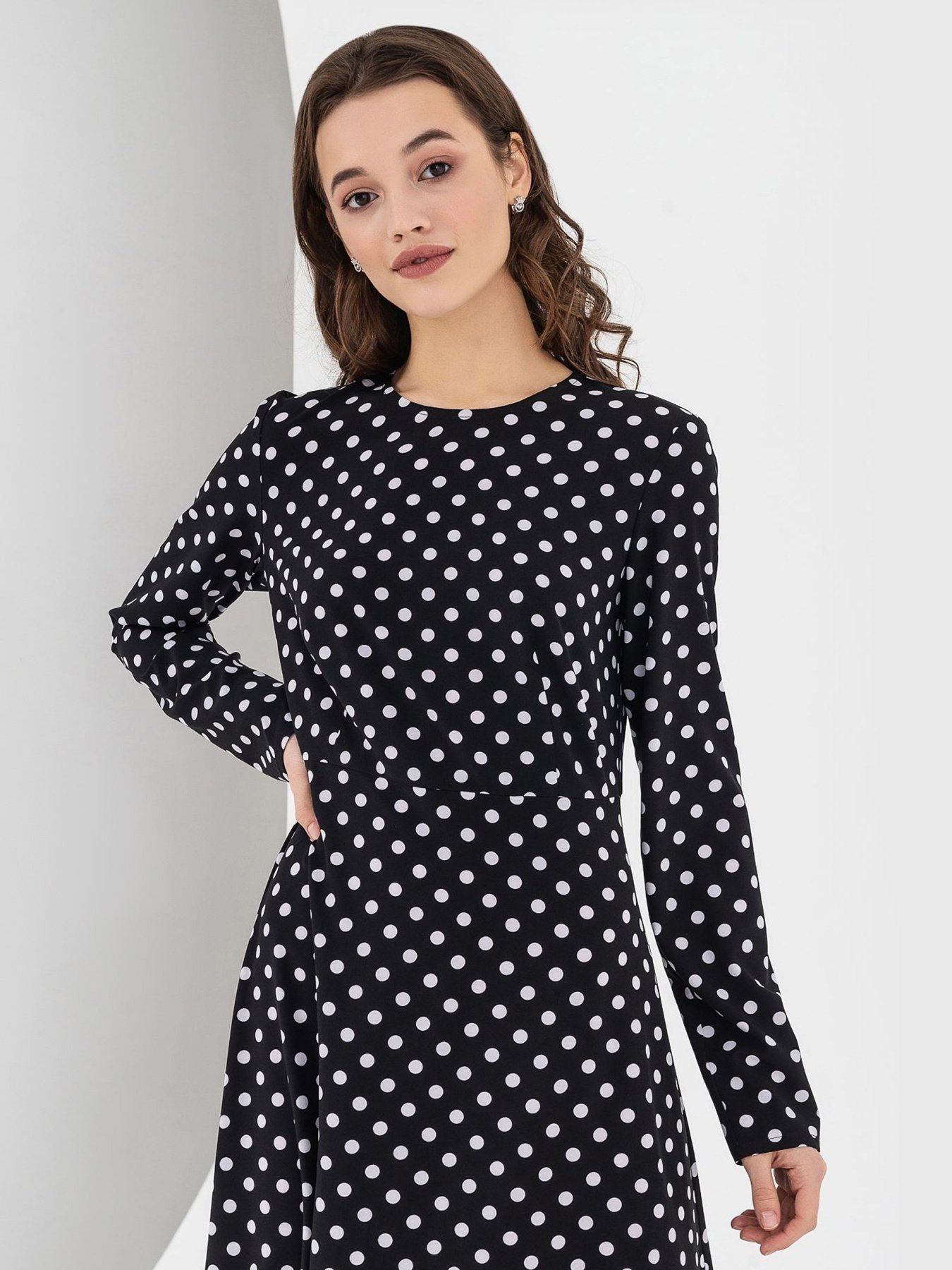 Платья VOVK модель 07891 горох Фото