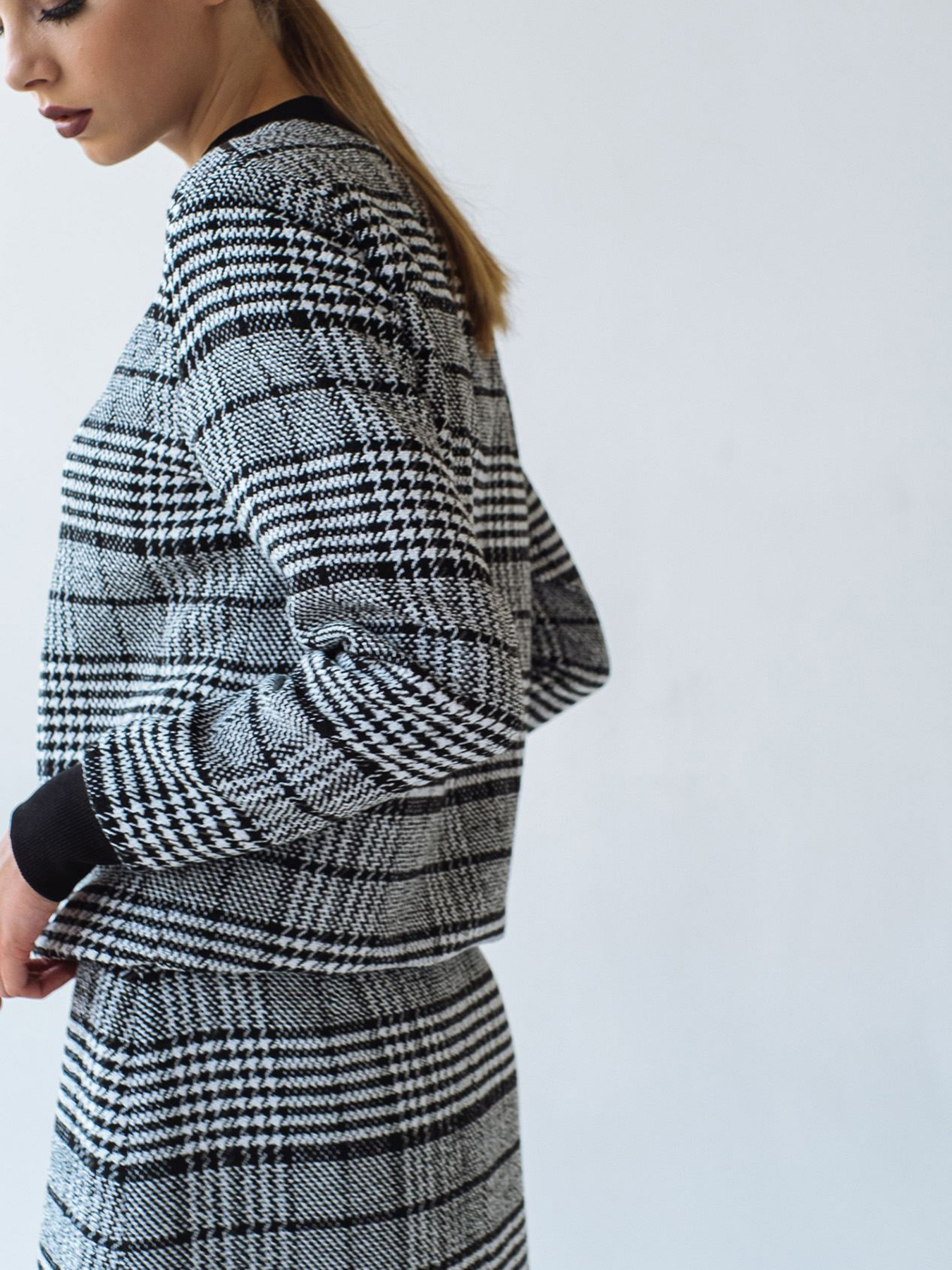 Костюмы VOVK модель 09662 клітинка Фото