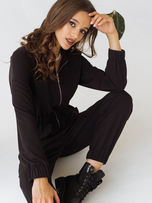 Комбинезоны VOVK модель 09561 чорний Фото