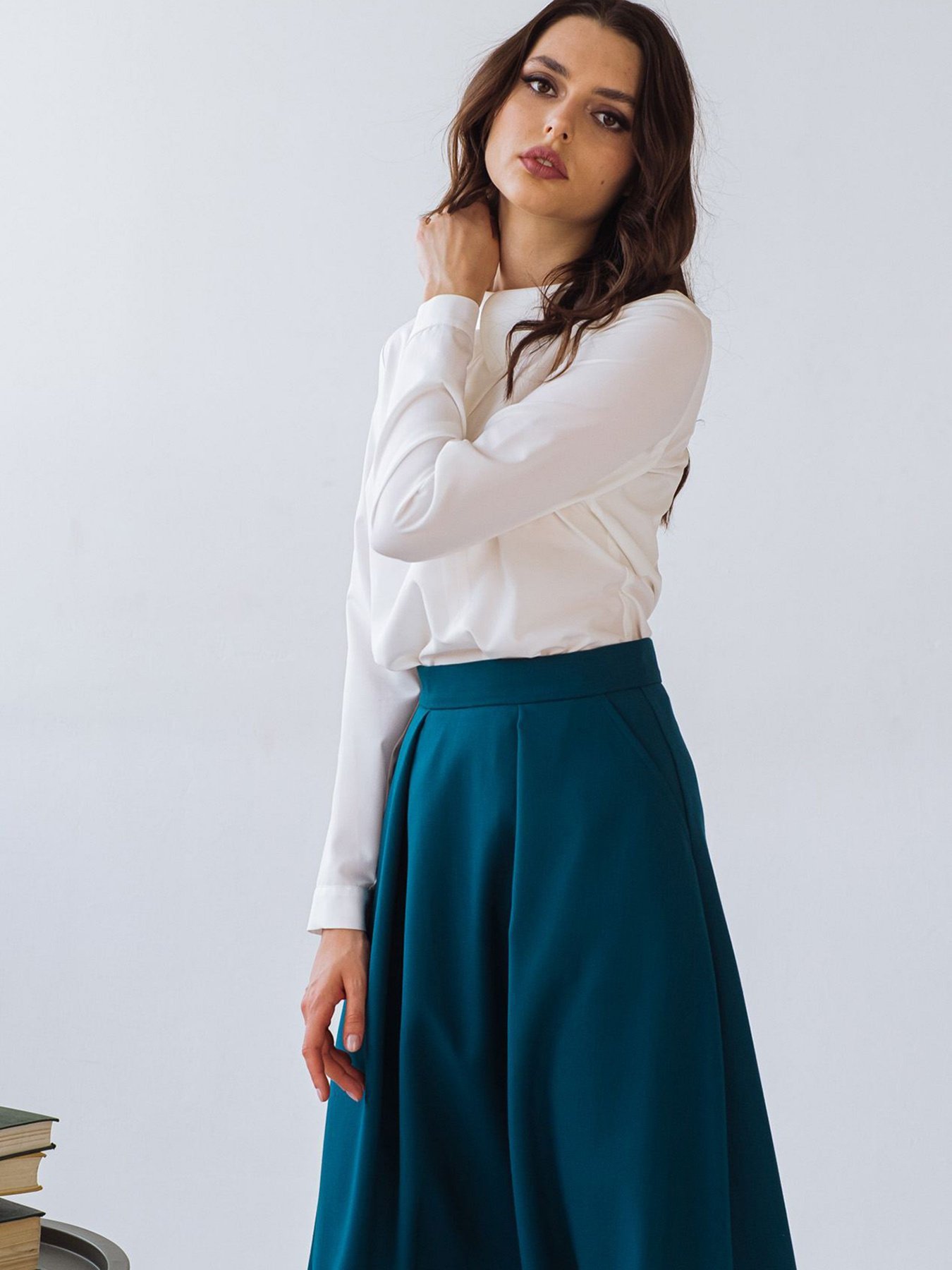 Юбки VOVK модель 09466 морська хвиля Фото