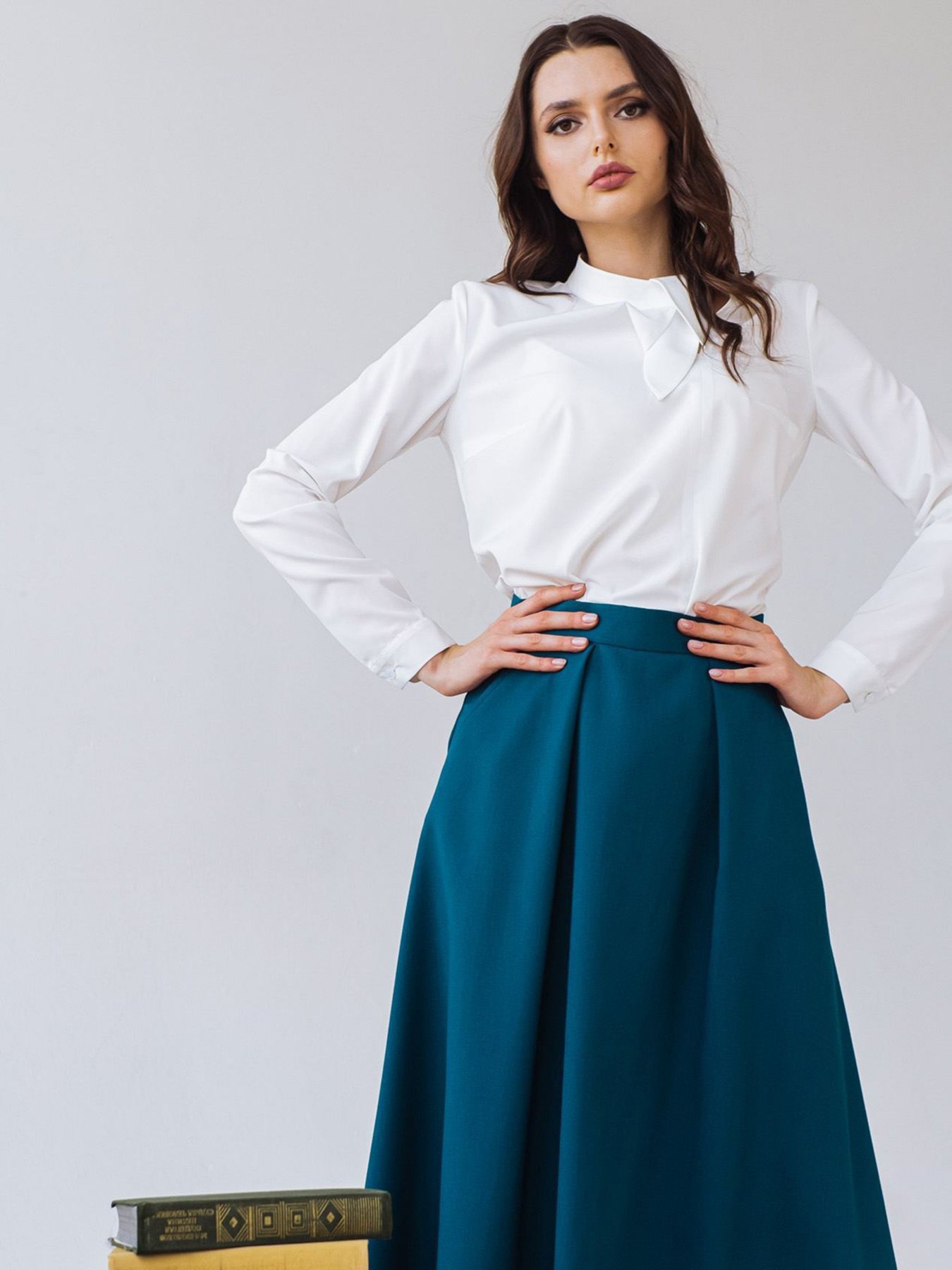 Юбки VOVK модель 09466 морська хвиля Фото