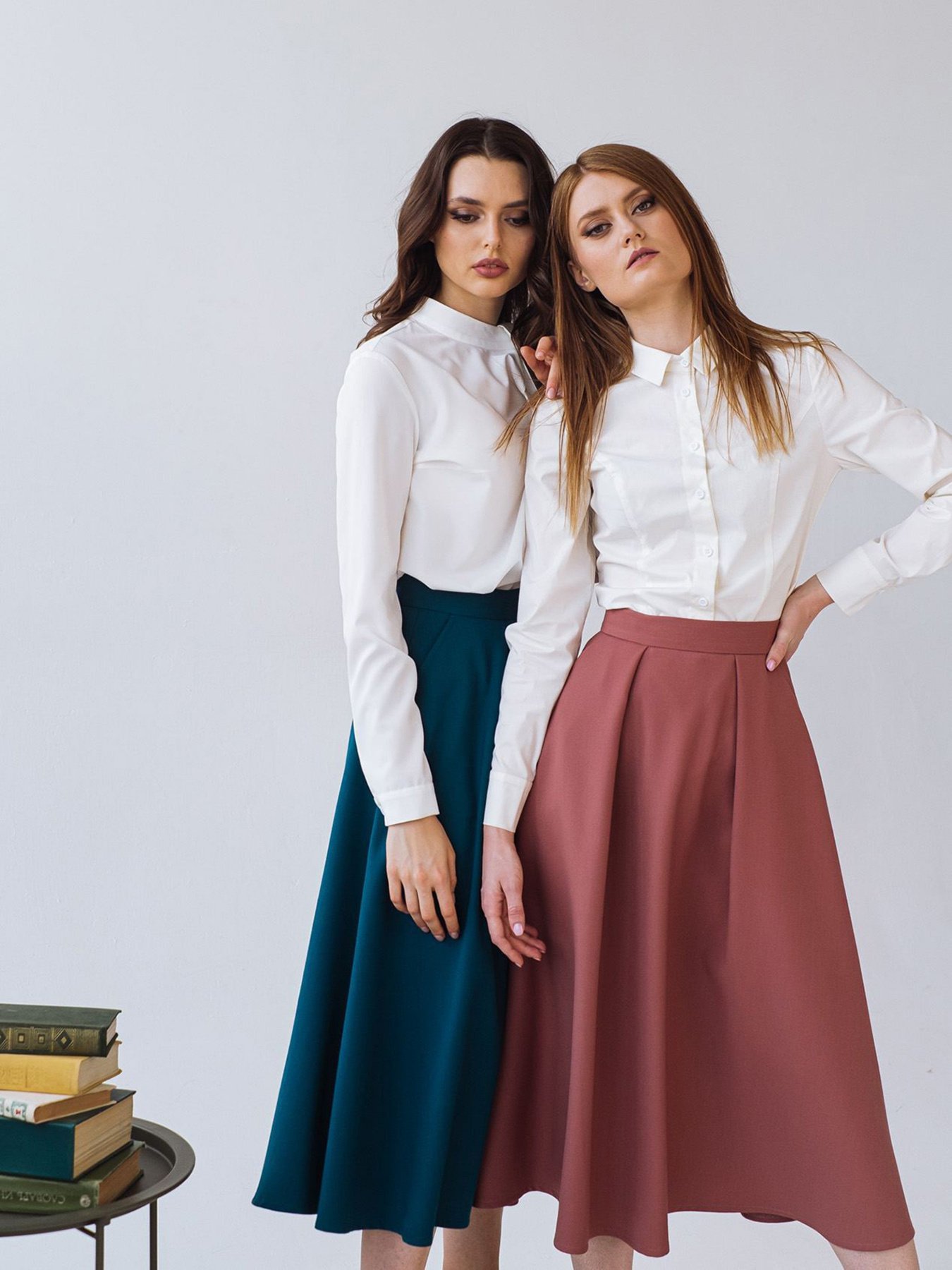 Юбки VOVK модель 07753 фрезовий Фото